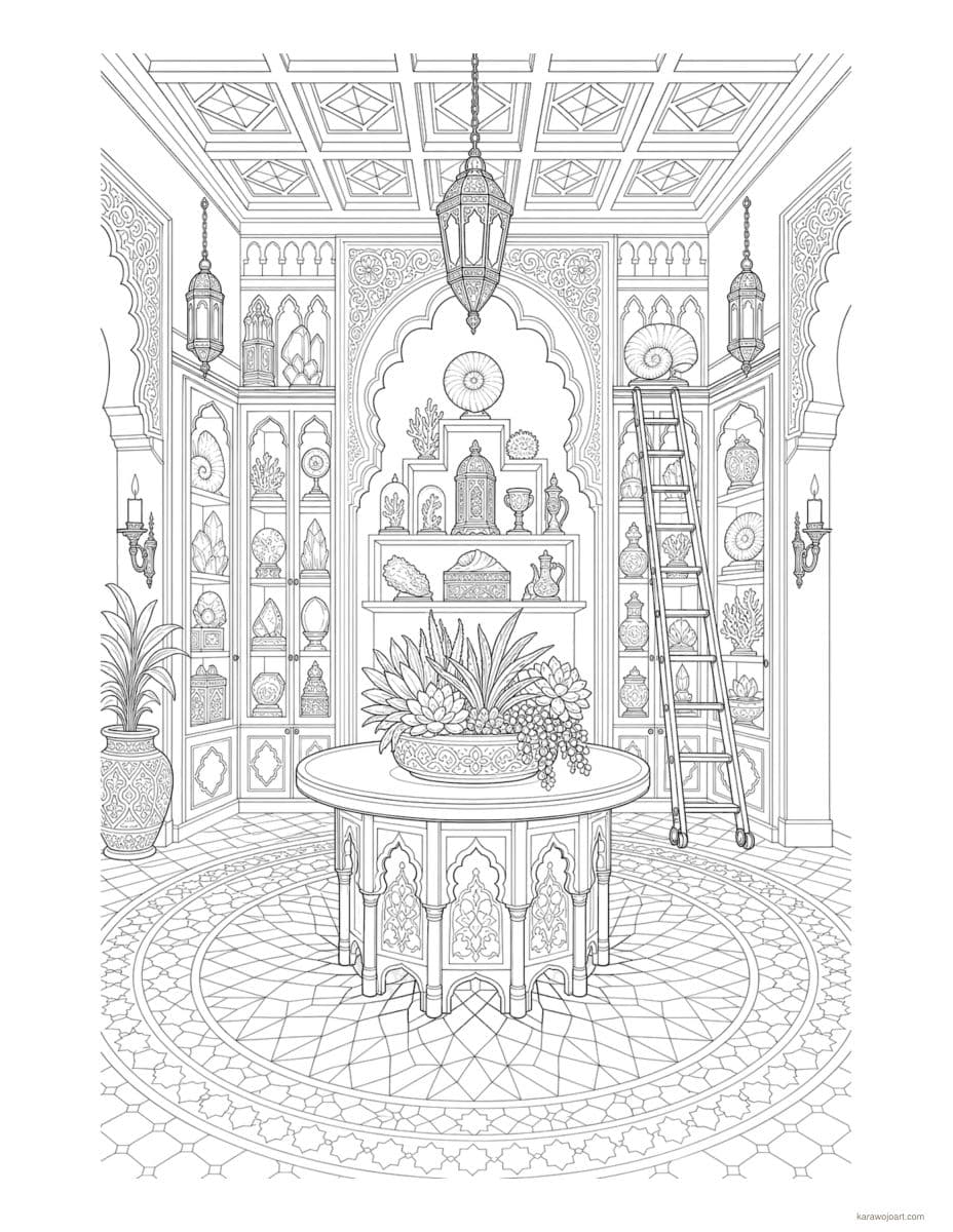 Moroccan Interiors — sample interior page